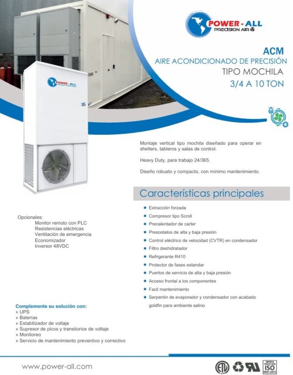 Aire Acondicionado de Precision Power-All - Imagen 3