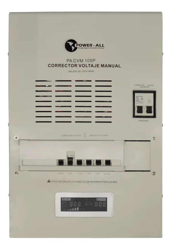 Corrector de Voltaje Manual