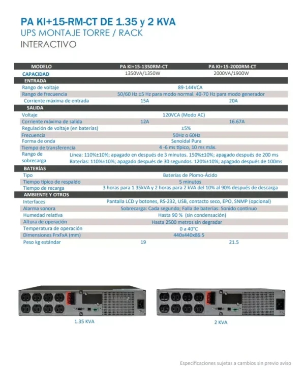 UPS KI+15 - Imagen 4